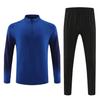 Unisex Autumn-Winter Football Training Half-Zip Jacket & Jersey Set