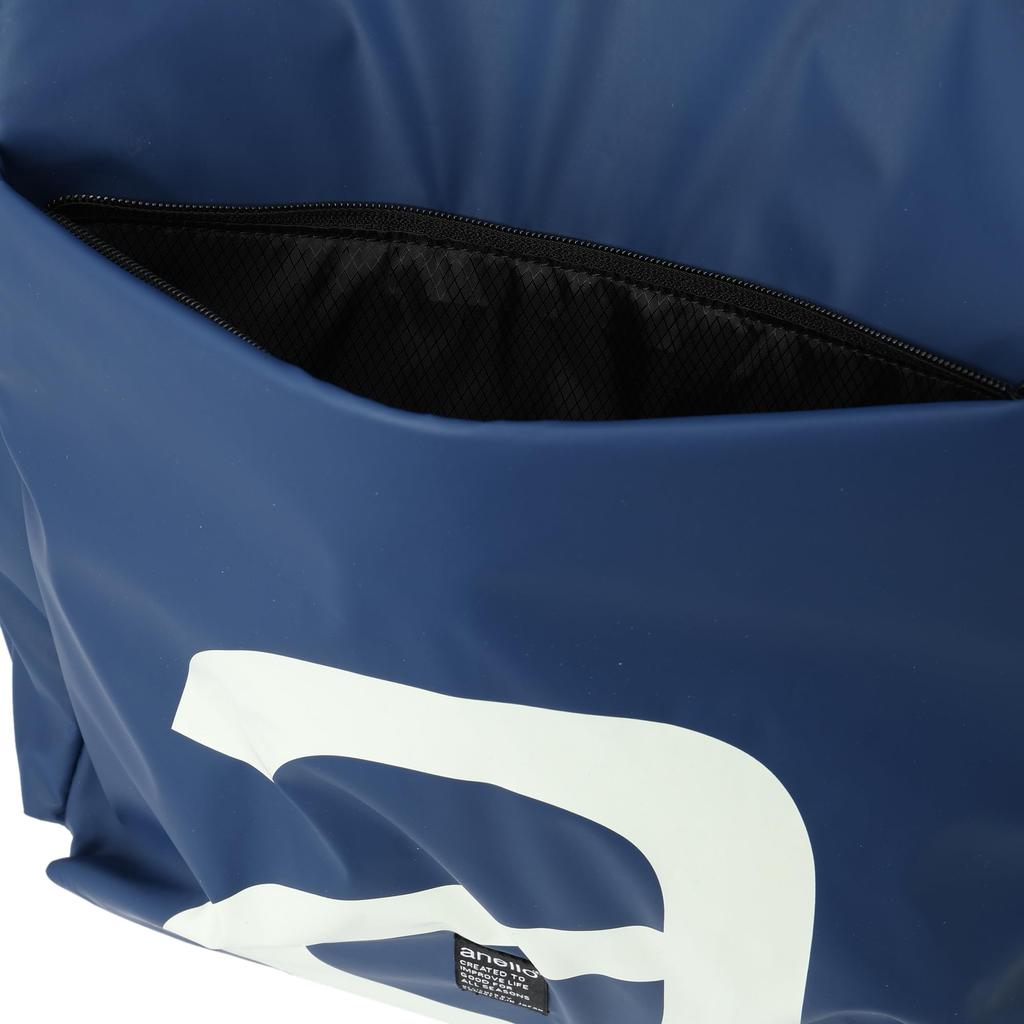 Anello OVER LOGO Backpack, A4 Size, Water Resistant, Multi-Sized, with Laptop Storage