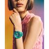 Swatch Turquoise Joy Watch SB05L101 Green
