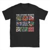 Heren T-shirt Rock The Stone Roses Band Casual 100% Katoen T-shirt Korte Mouw T-shirts Ronde Hals Kleding Grote Maten
