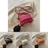 Trendy Minimalist 2024 Summer New Small Square Handbag Stylish Casual Tote Bag