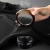 Men's Summer Ice Silk Loose Fit Short-Sleeve T-Shirt - White/Black, Large Size, Round Neck