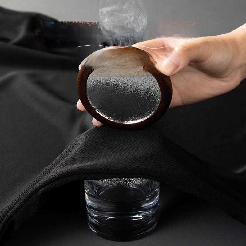 Men's Summer Ice Silk Loose Fit Short-Sleeve T-Shirt - White/Black, Large Size, Round Neck