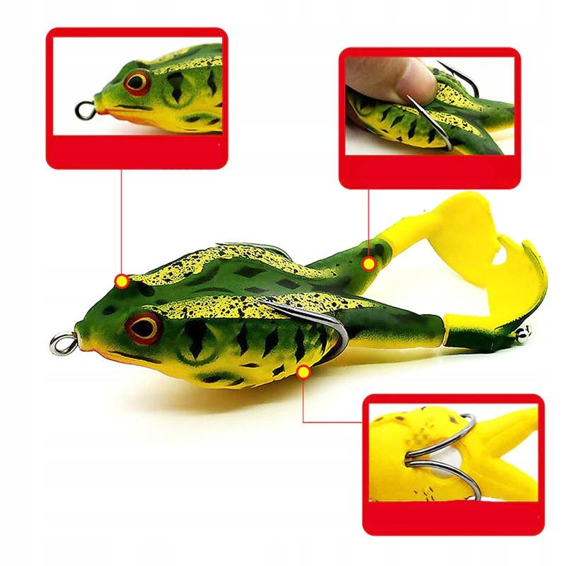 Frosch Wobbler Schwimmend Wels Hecht Zander F154B