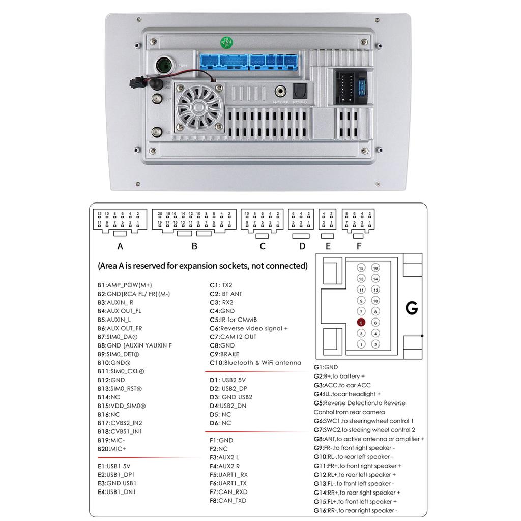 Hizpo 4G Autoradio Android 13 Car Stereo Radio for Honda Civic 8 2006 - 2011 Multimedia Video Player Intelligent Navigation GPS 2Din WiFi Audio BT