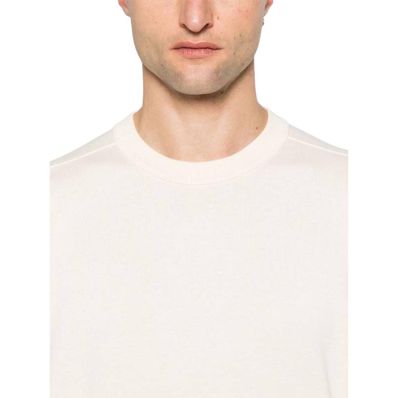 STONE ISLAND Badge Ribbed Trim Long Sleeve Sweatshirt Men Sweatshirt White K1S1551000-53S00B2-V0093