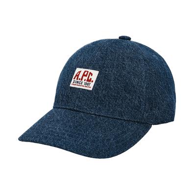 A.p.c. Μπλε Καπέλο Charlie Washed Indigo M24151