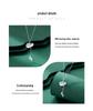 2025 Valentine's Fu Lu Gourd Pure Silver Chalcedony Pendant Necklace for Women