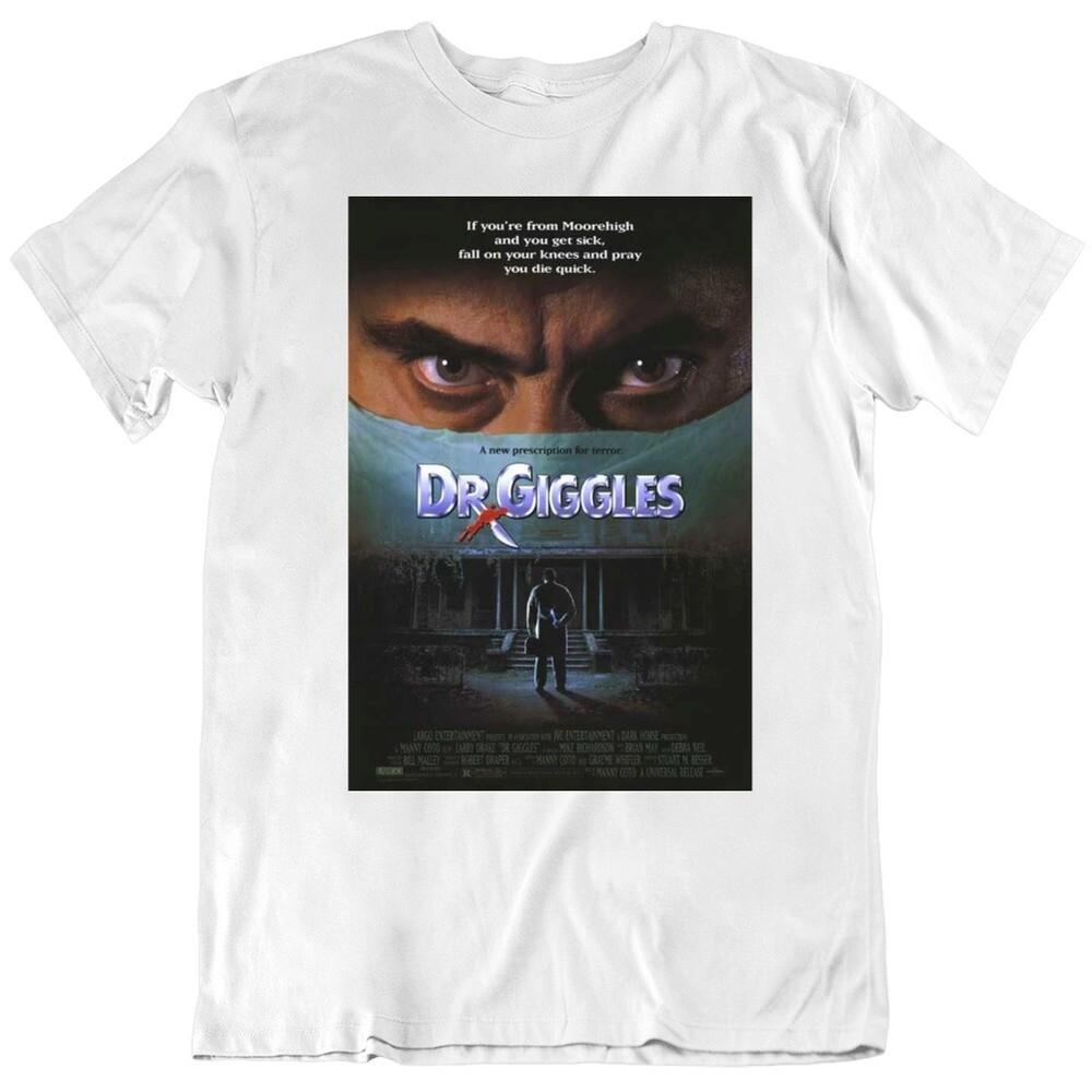 Dr Giggles Horror Movie Poster Fan T Shirt Unisex T-Shirt M