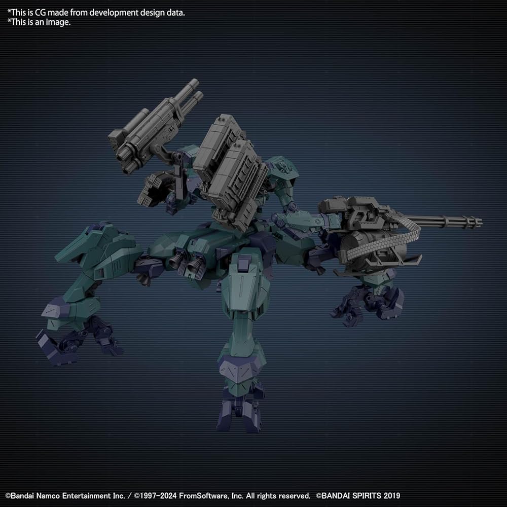 Bandai Spirits 30MM Armored Core VI Fires of Rubicon Balam Industries BD-011 Melander Colored Plastic Model Kit