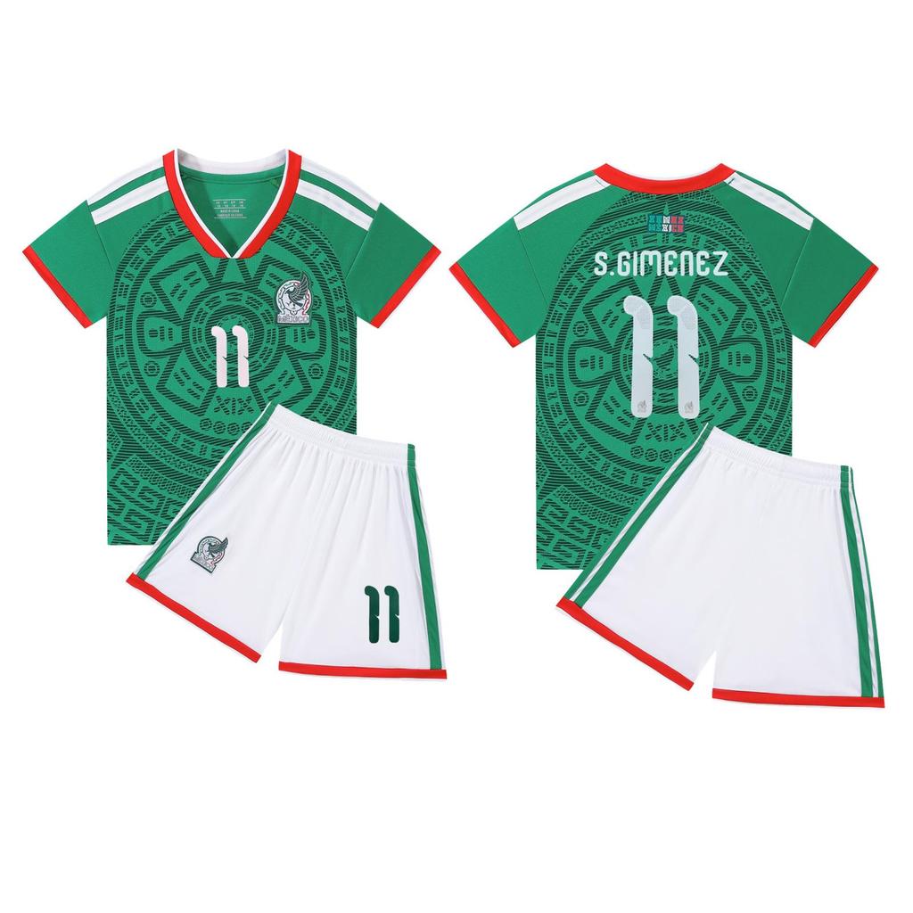 Ronaldo No. 7 & Neymar No. 10 Football Uniform Set for Primary School Students