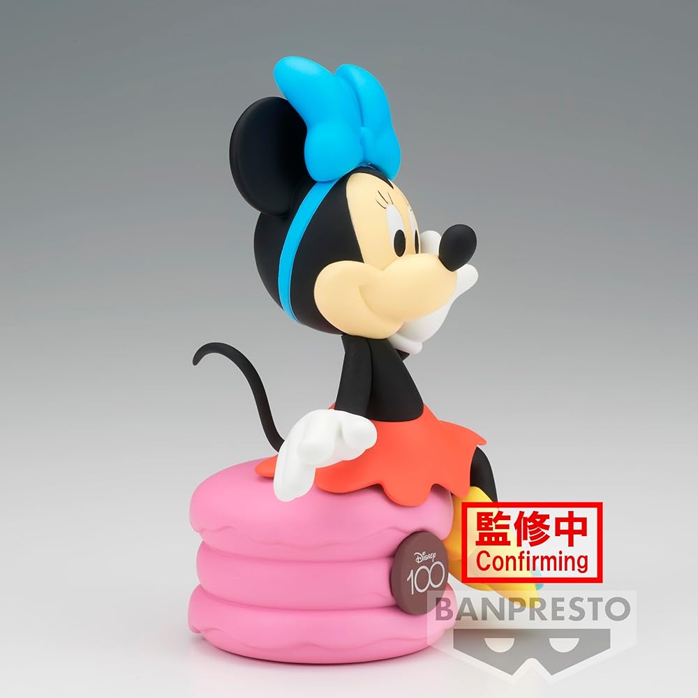 Banpresto Disney Character Sofubi Minnie Mouse Figure 100th Anniversary Collectible