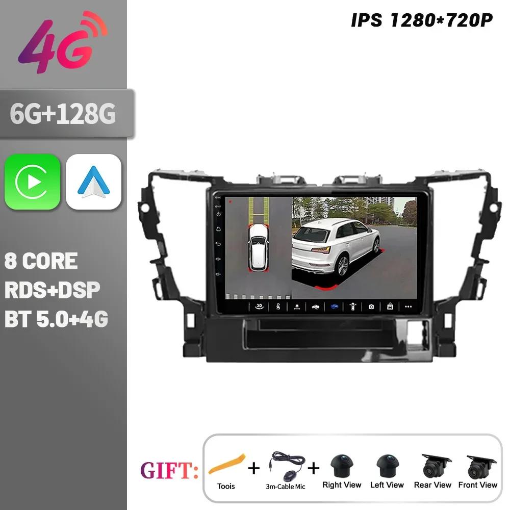 Wireless CarPlay Touch Screen Stereo Android For Toyota Alphard H30 2015-2020 Car Radio Multimedia Navigation Head Unit Screen