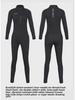 OUZO 3mm Thick Warm Diving Suit for Men and Women - CR Super Elastic Jellyfish Proof for Winter, Snorkeling, Surfing, and Watersports.