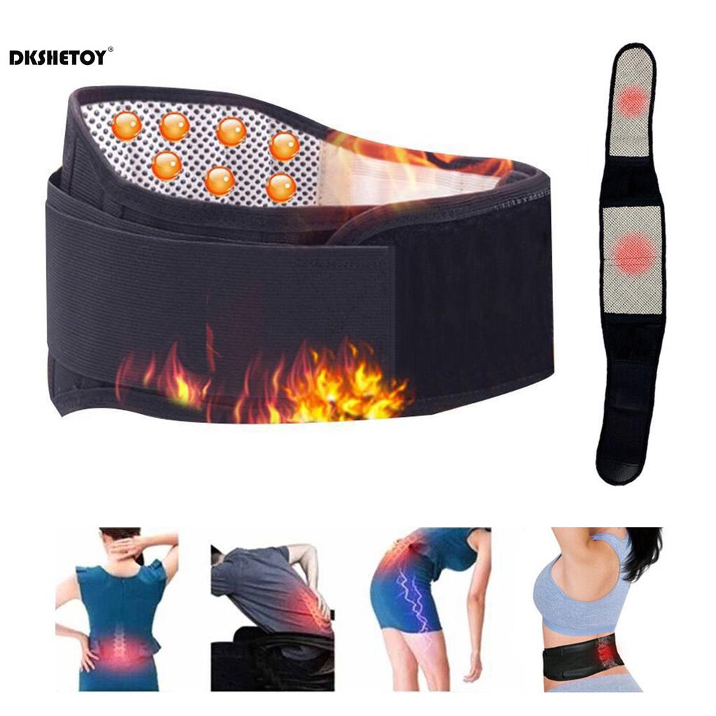 Self heating warm waist belt Lower Back Brace Support Belt Adjustable Protective Waist Wraps for Posture Corrector Waist Warm
