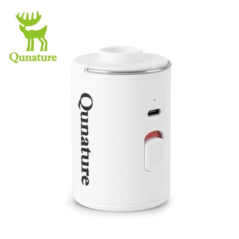 Qunature Electronic Wireless Inflator Pump Air Compressor Portable Outdoor Camping Tools Inflation Pump Cushions Sleeping Mat белый