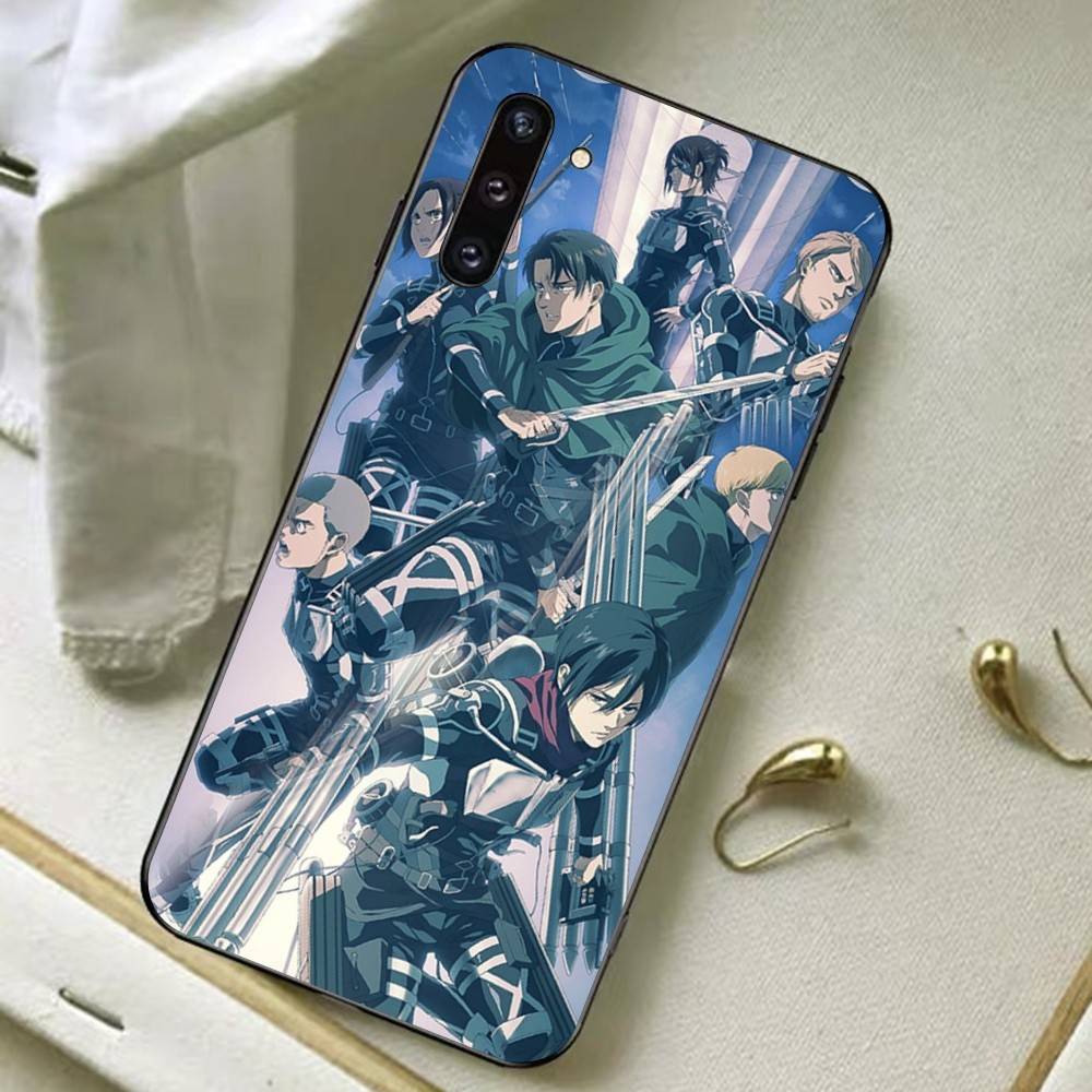 Japanese Attack On Titan Manga Phone Case For Redmi Note 4 X 5 A 6 7 8 T 9 9S 10 11 11S 11Epro Poco M3 Pro
