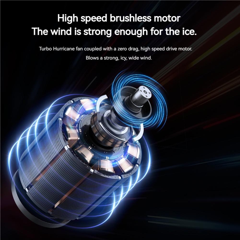 USB Car Rear Seat Fan Rechargeable Car Seat Headrest Fan 3 Speeds Cooling Backseat Fan Summer Accessories for Sedan SUS RV Truck