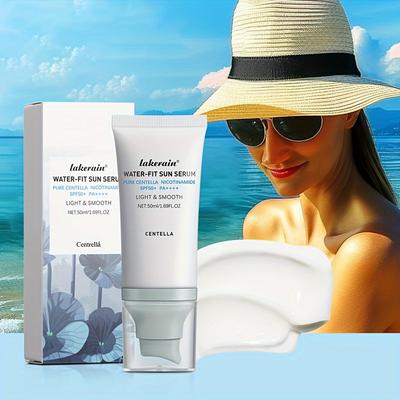 50ml Crema Protettiva Rinfrescante Centella Asiatica Idratazione Leggera Essenza Crema Solare Ha un Effetto Duraturo