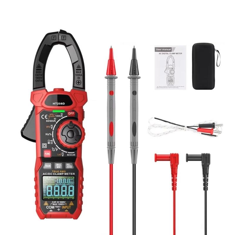

HT208D Multifunctional Clamp Meter with Advanced Features for Accurate Readings in Electrical Testing and Maintenance 1