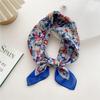 58 Cotton Linen Silk Scarf - Versatile Korean Fashion Neck and Head Bandana for Women
