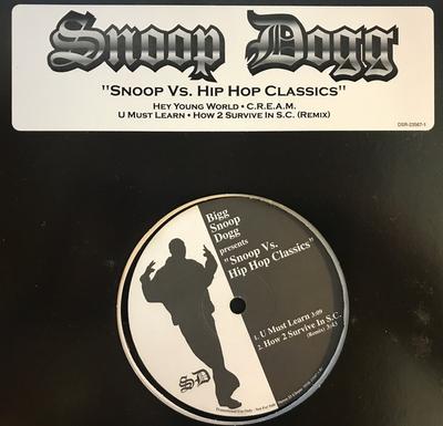 12inch Record SNOOP DOGG - Snoop Vs. Hip Hop Classics DSR235671 Not On Label Rap & Hip-Hop/R&B Used