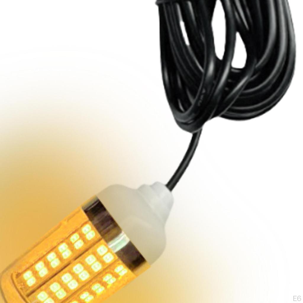 Submersible Fishing Light IP68 Waterproof 5V 108 LED Beads Boat Lamp