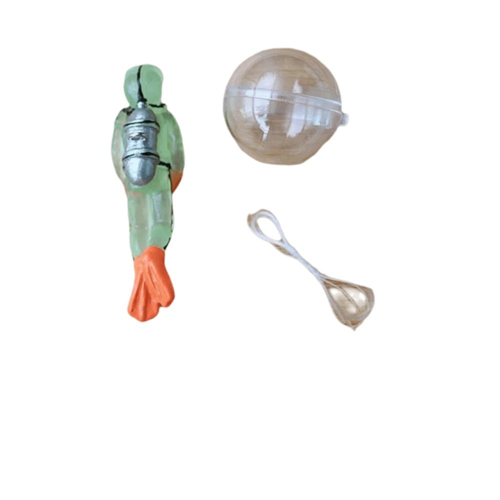 Small Floating Ball Fish Tank Decoration Simulation Diver Underwater Ornament  Underwater World