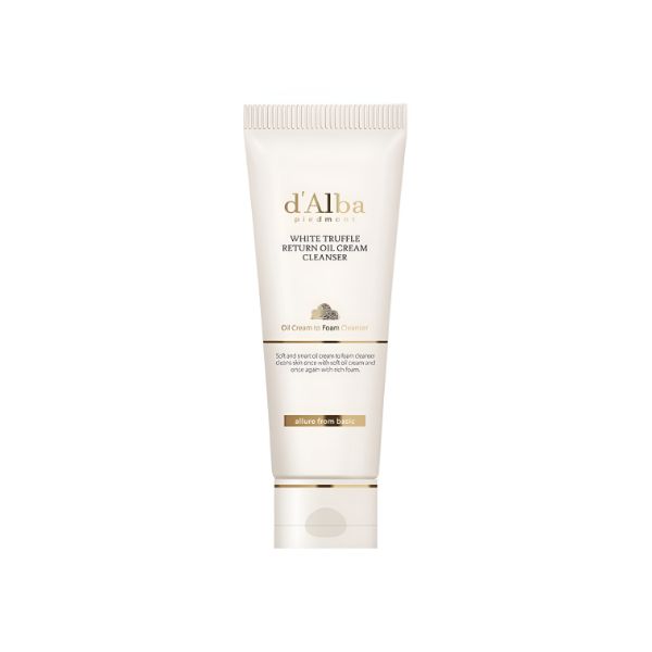 d Alba Truffle Return Oil Cream Cleanser Deep Cleansing Nourishing Face Wash Tube Type 100ml