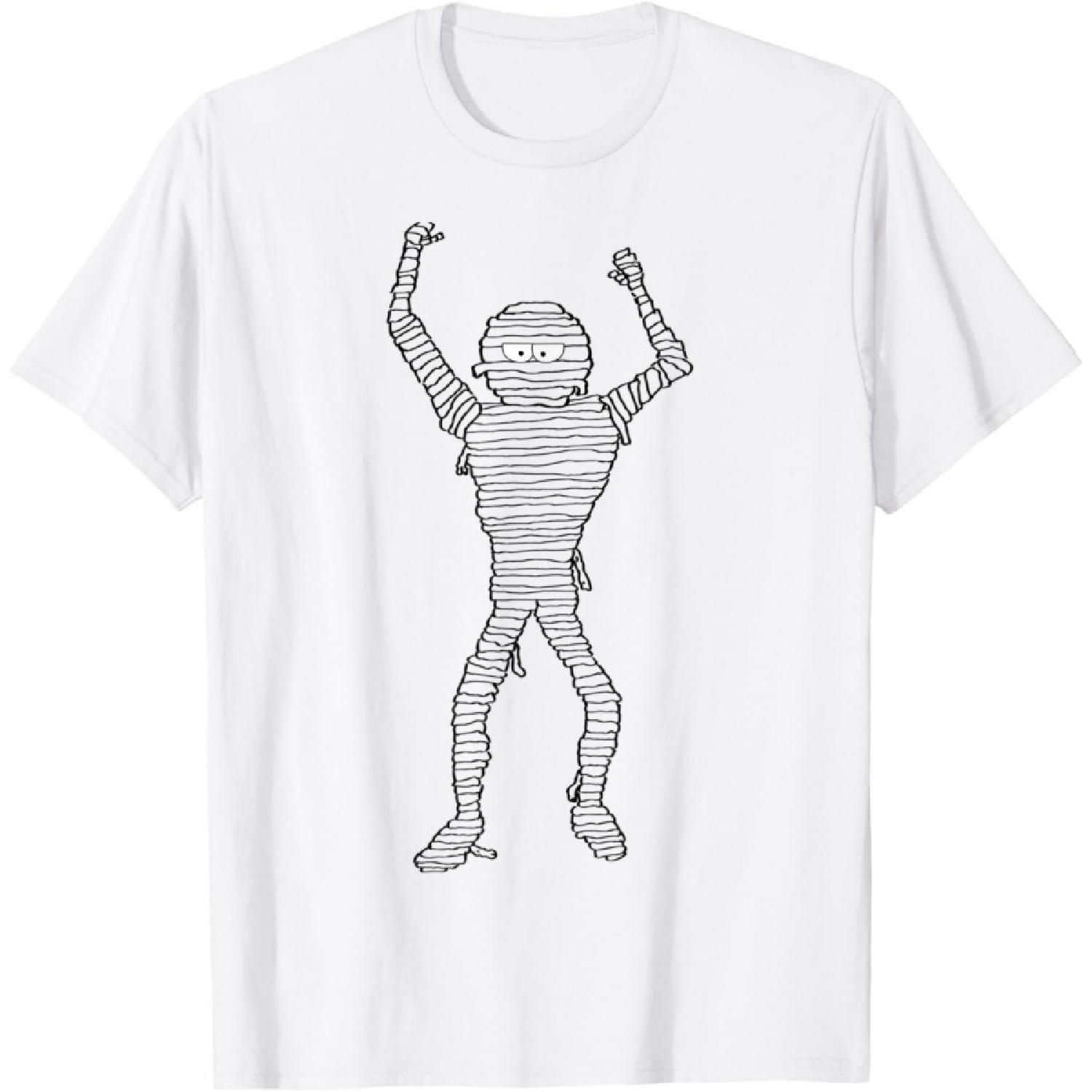 Egyptian Mummy Costume T-Shirt XXXXXL белый