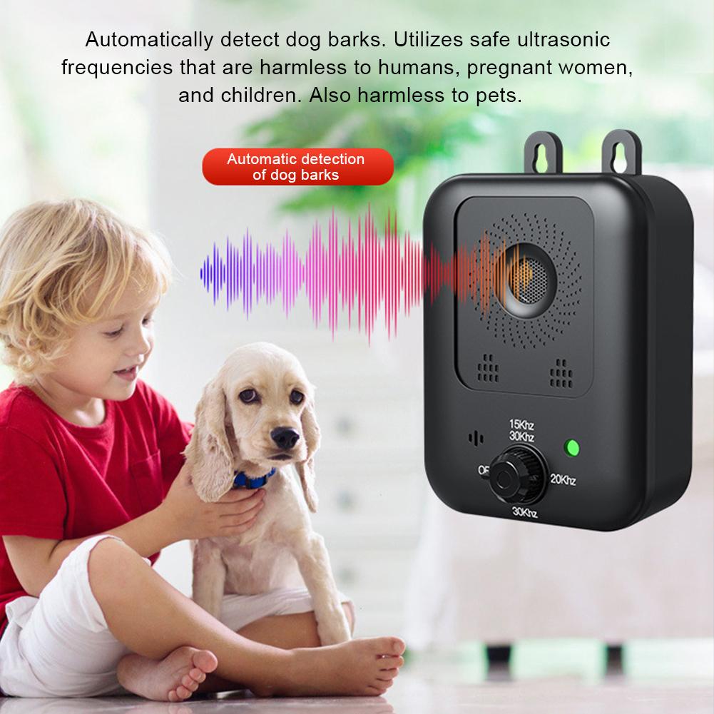 Dispositivi Anti Abbaianti Ricaricabili Dispositivi di Controllo Automatico dell'Abbaio Dispositivo Deterrente ad Ultrasuoni per l'Abbaio del Cane per Cani Piccoli Grandi Medi