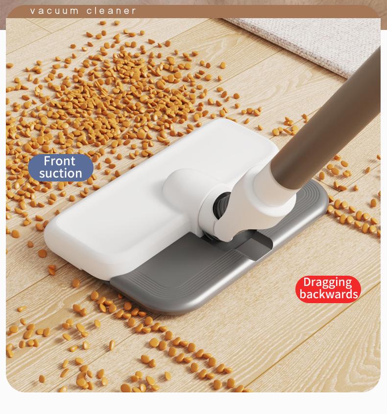 Wireless Vacuum Cleaner with Powerful Suction, Integrated Sweeping & Mopping, Handheld for Hair Removal