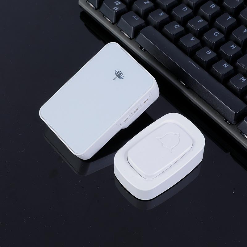 Sonnette de porte sans fil intelligente auto-alimentée pour maisons - Idéale pour les personnes âgées et les femmes enceintes