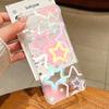 Modern Colorful Stars Pattern Case For Google Pixel 9 Pro XL 9A Shockproof TPU Silicone Clear Soft Cover