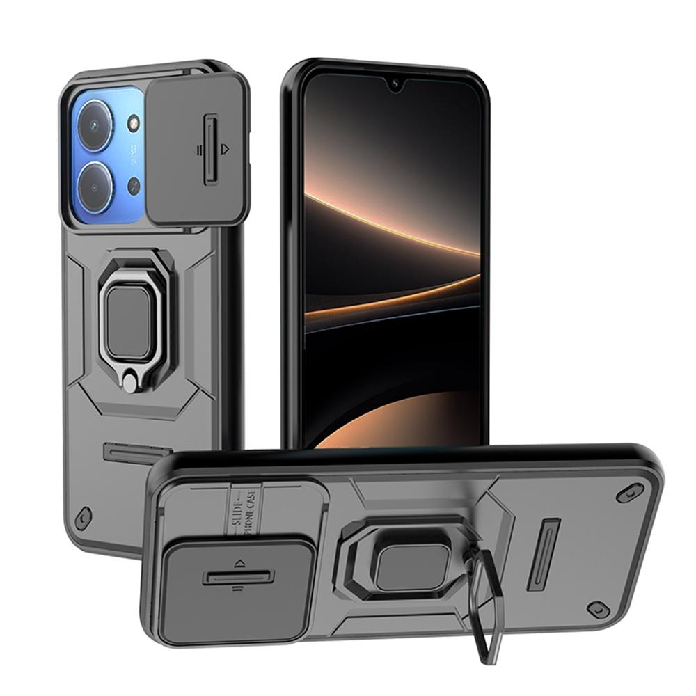 

Для Xiaomi Redmi 15C 4G Чехол Противоударный Броня Магнитный Держатель Кольцо Чехол Для Redmy 15C 15 C Redmi15C 4G Защитная Крышка для Объектива For Redmi 15C 4G чёрный