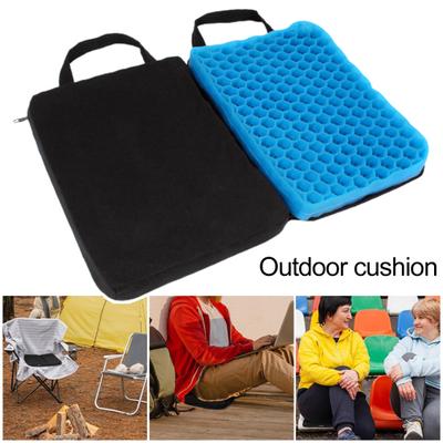 Coussin de siège à technologie gel Confort ultime Design ergonomique Coussin de voyage Pliable Portable