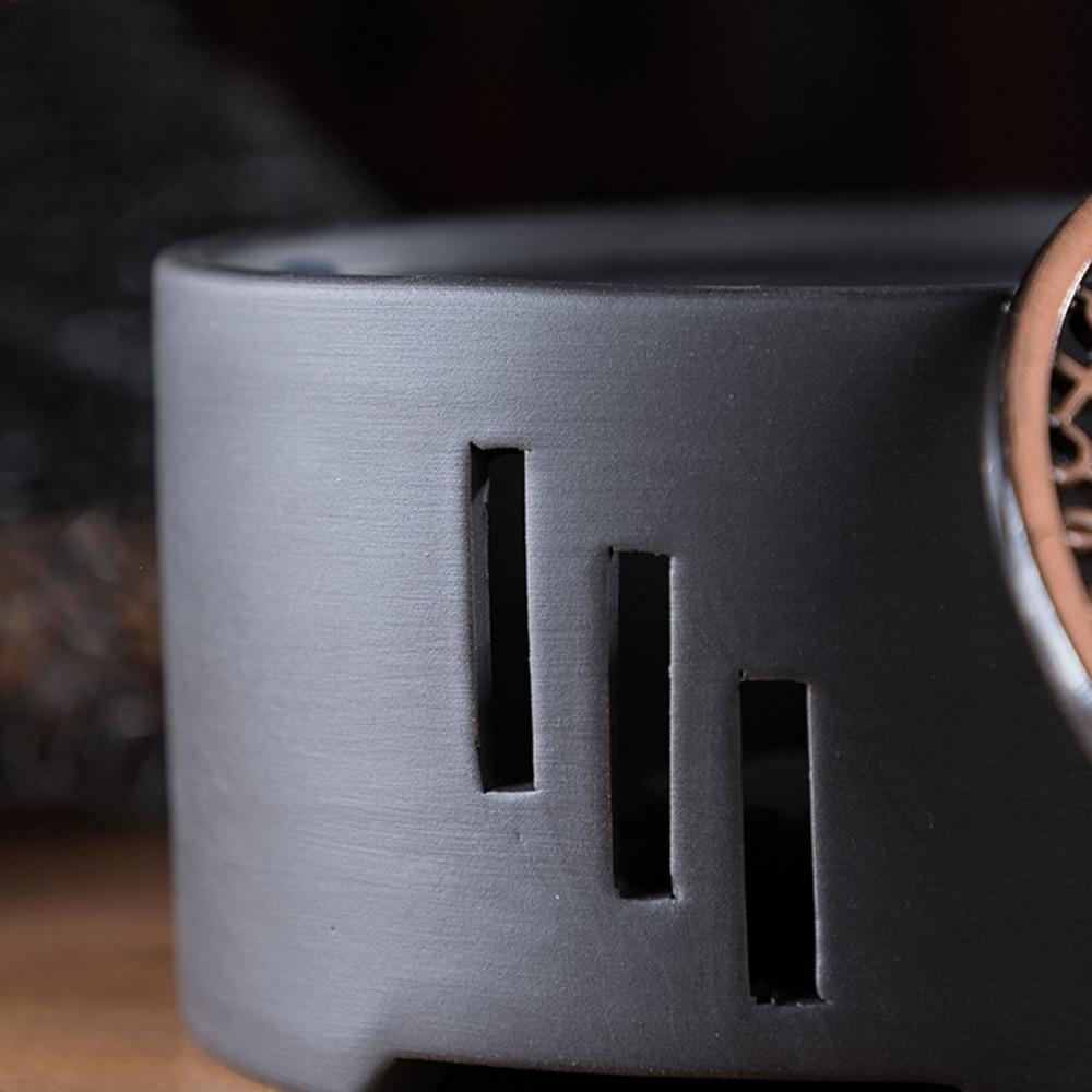 Ceramic Material Teapot Warmer Kit Iron Mat Teapot Heating Base Tea Stove Warmer Tea Warmer Tea