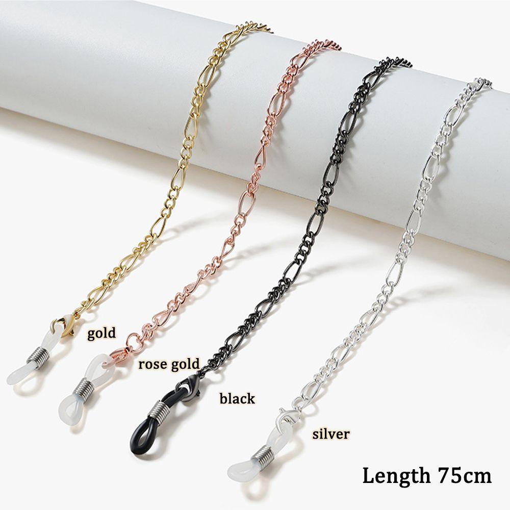 Spectacles Cords Reading Glasses Lanyard Metal Eyeglass Chain Sunglasses Holder Necklace