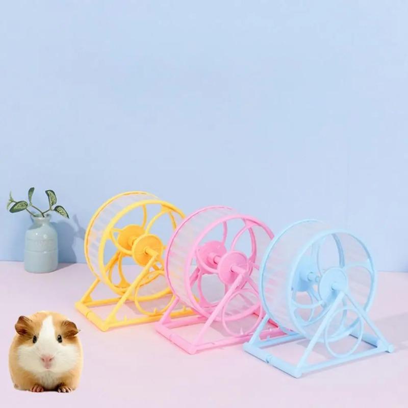 Hamster Running Wheel Hamster Ultra Quiet Anti Jamming Small Animal Sports Running Wheels Hamster Cage Accessories Toys Hamster