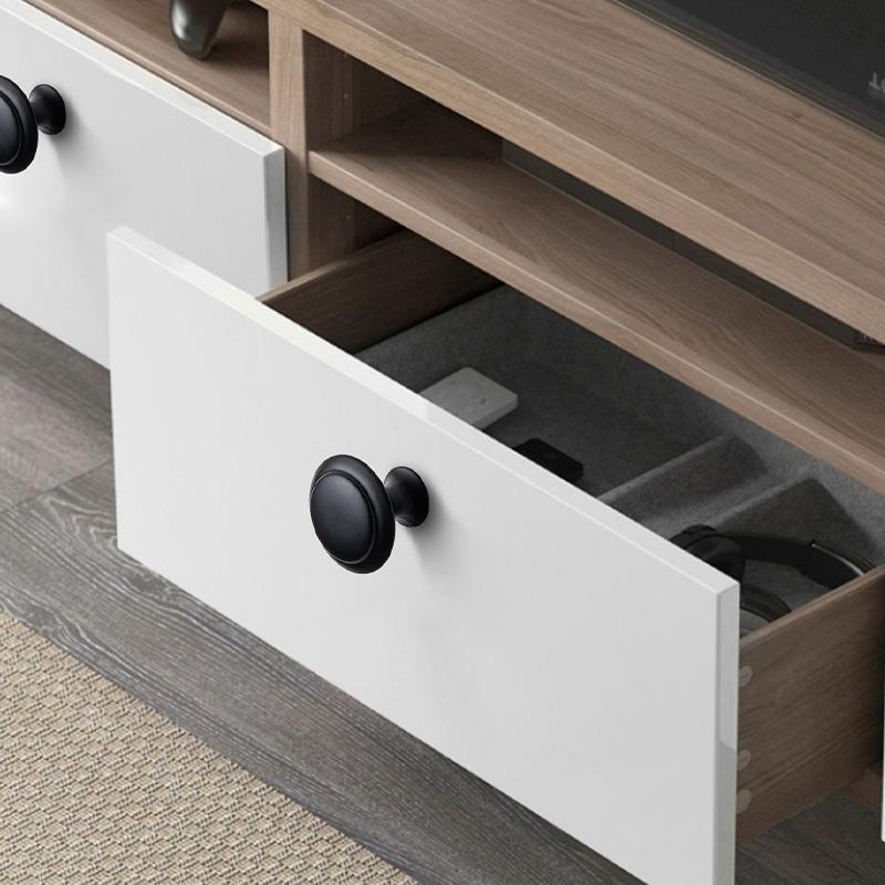 Stainless Cabinet Door Knobs Single Hole Handle Dresser Pull Handles 23Mm-30Mm With Screw Drawer Knobs Hardware Accessory