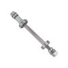 Durable Length 140mm 180mm Bike Wheel Hub Axle 6000 Bearing Sliver Solid Shaft Lever Metal Front Rear Hub Axle Bike Repair