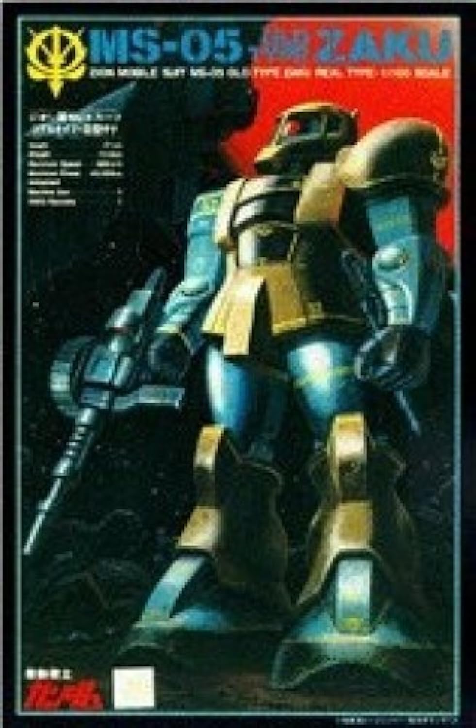 

Real Type Old Type Zaku Suit 1/100 MS-05 (Mobile Gundam)