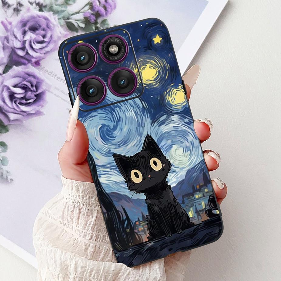 For Motorola Edge 60 Pro Case XT2507-1 Cute Fashion Painted Cover Soft TPU Phone Case For Motorola Edge 60 Fusion Edge60 S Shell