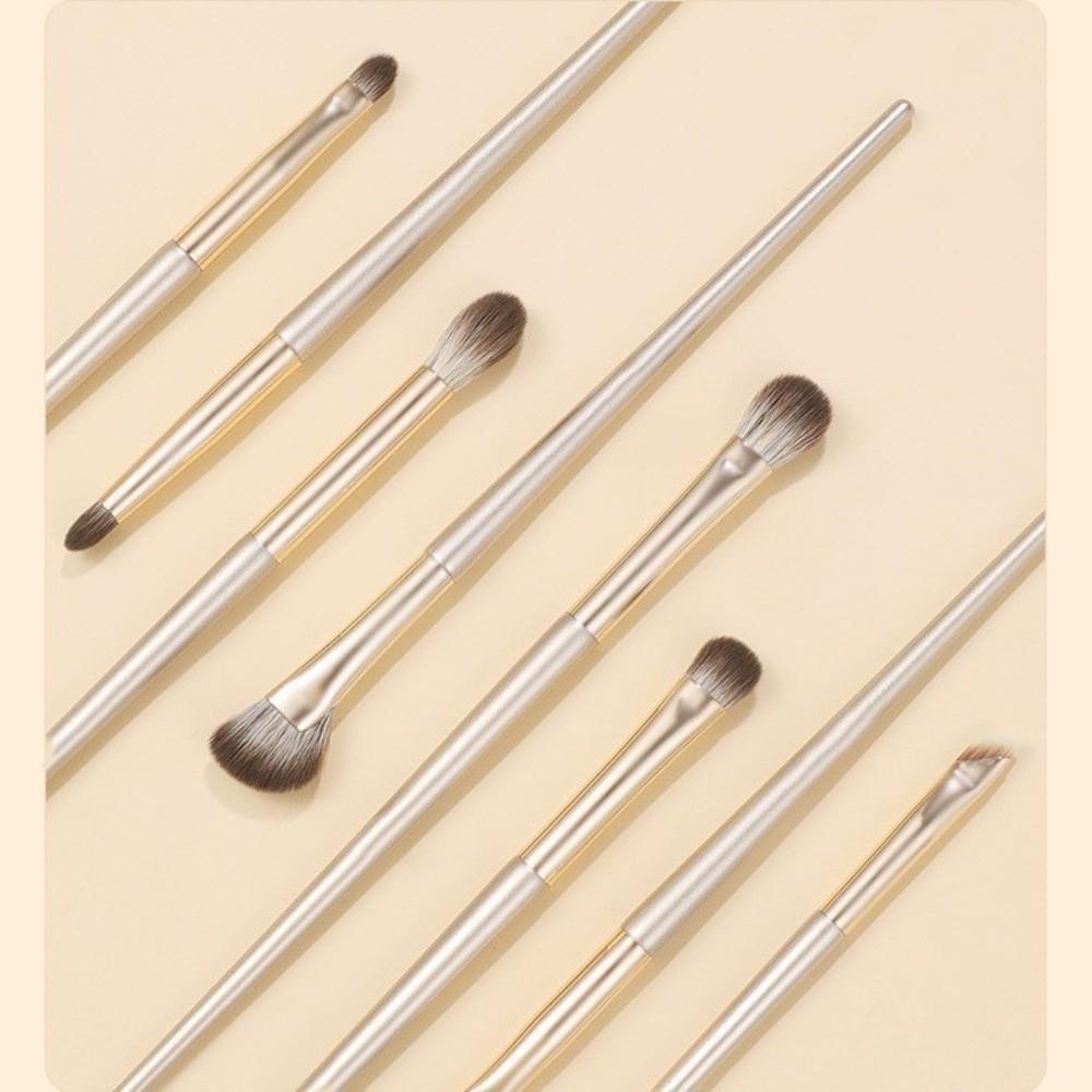 Gold Makeup Brushes Set Angled Triangle Eye Makeup Brush New Cosmetics Brushes Tools Kits Women