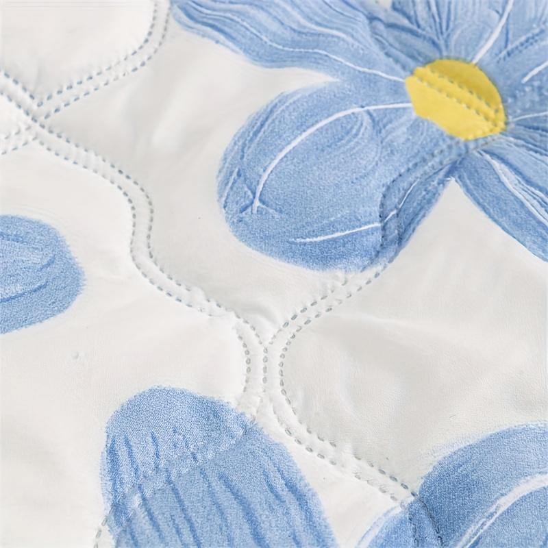 1pc Ultra-Soft Summer Cooling Blanket Cooling Blankets for Hot Sleepers,Modern Floral Pattern,Texture,Perfect for Bedroom, Guest Room, Sofa, or Travel