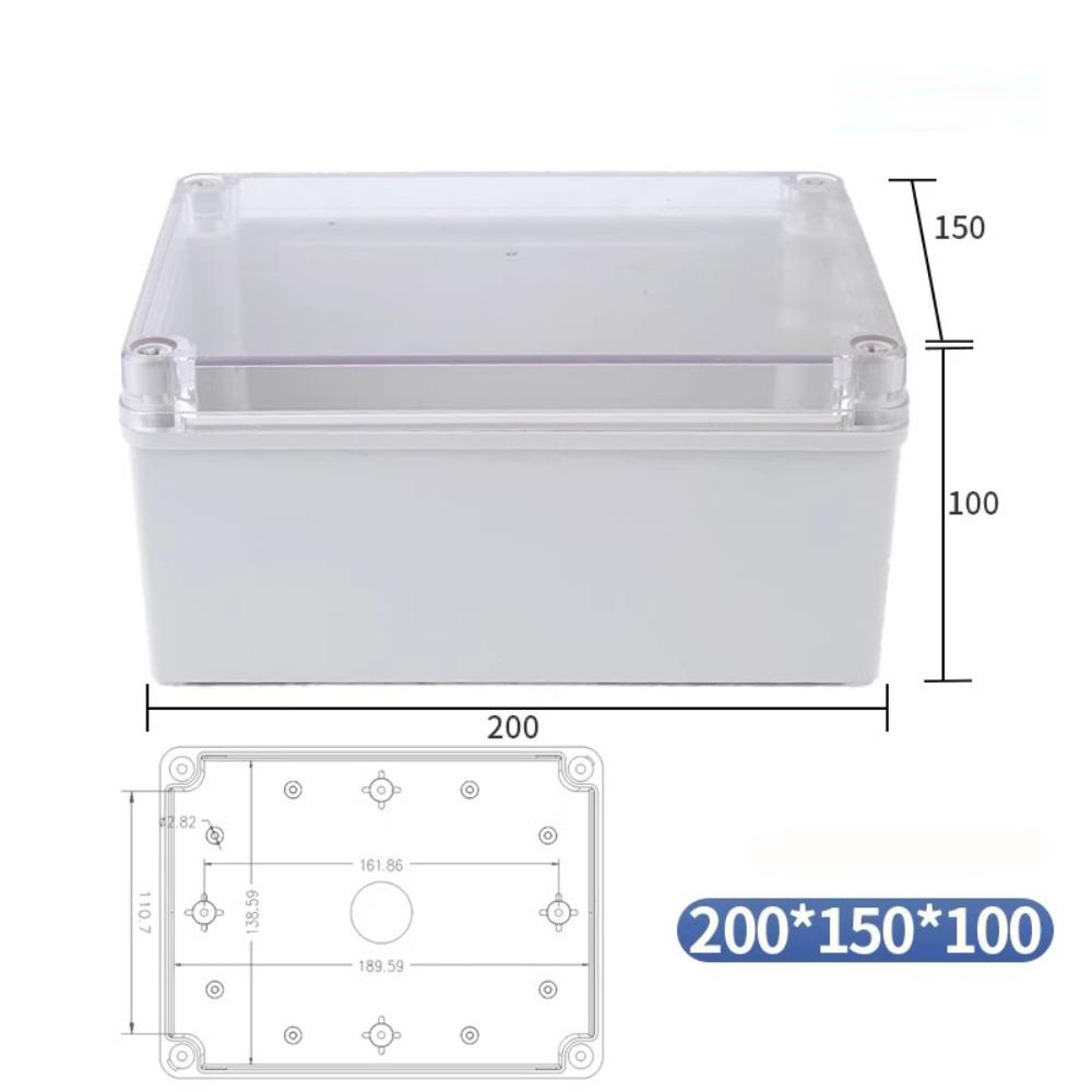 Waterproof Electronic Project Instrument Case ABS Electrical Project Box