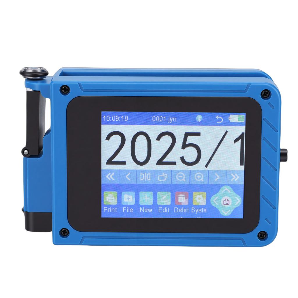 Handheld Inkjet Printer 2 12.7mm Print Height HD Touch Screen Portable Coding Machine for QR Code Production Date