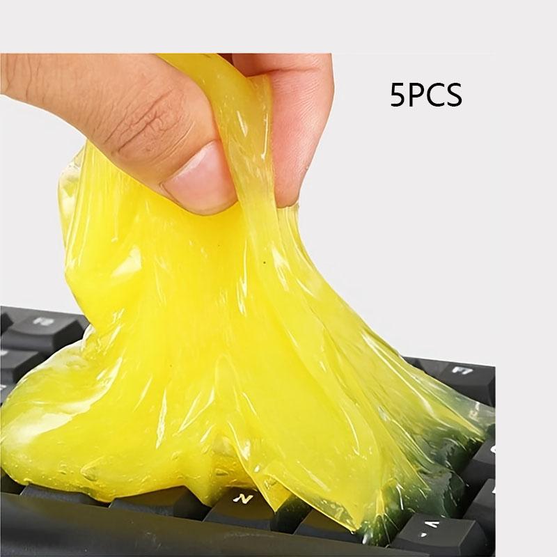 Гель для чистки автомобиля Slime Voor Reinigingsmachine Auto Vent Wasstraat Interieur Средство для удаления пыли Lijm Toetsenbord Vuil Cleaner