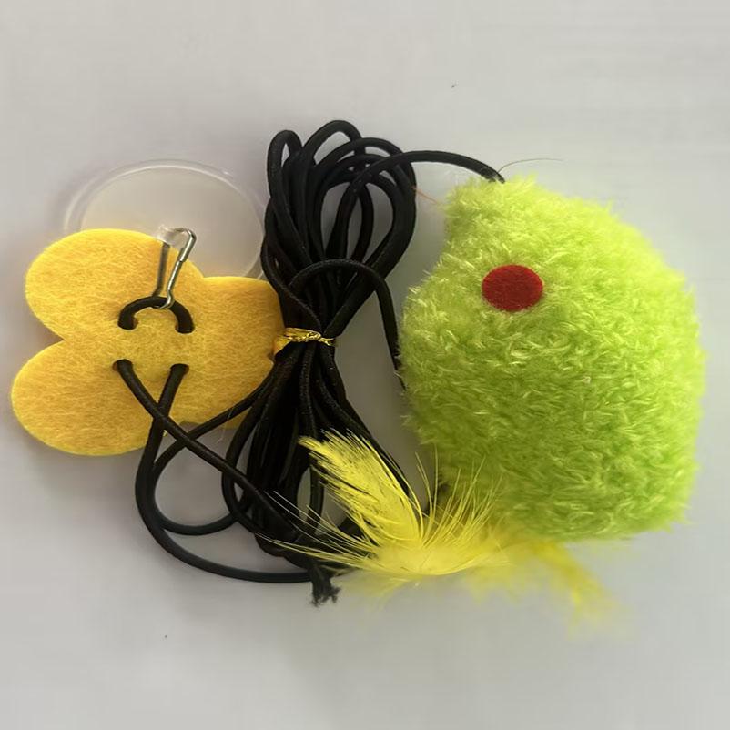 Cat Toys Self-entertainment Simulation Mouse Cat Amusement Stick Kitten Toy Feather Mouse Kitten Pet Cat Supplies