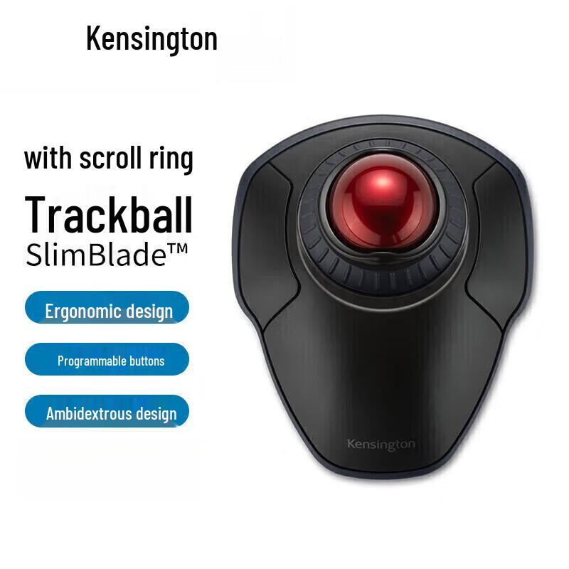 

Kensington K70992 Wireless Trackball with Scroll Ring